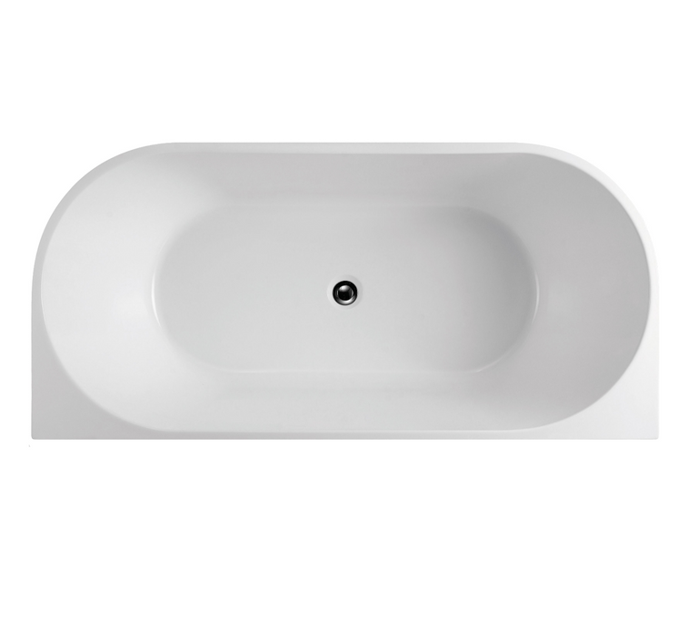 Dover 1700mm Back to Wall Bath