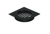 Square Floor Drain - Black 12mm