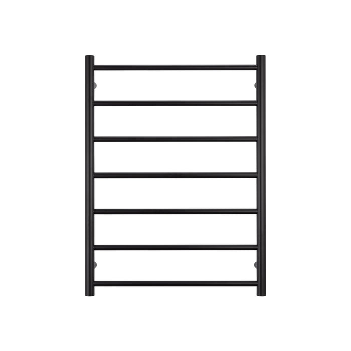 Heated Round Ladder 600 X 800 mm Matt Black