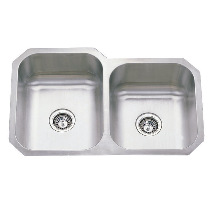 Cora Double Bowl Undermount Sink 808 mm