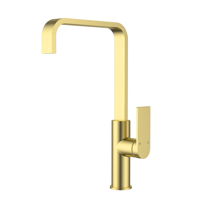Ruki Sink Mixer Brushed Gold