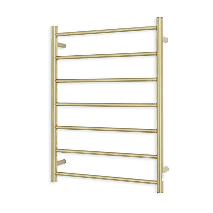 Heated Round Ladder 600 x 800mm Brushed Gold