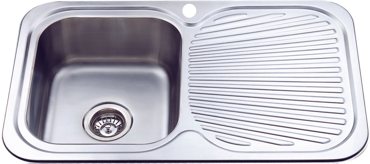 Cora Single Bowl Sink With Drainer