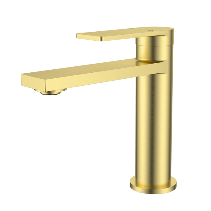 Ruki Basin Mixer Brushed Gold