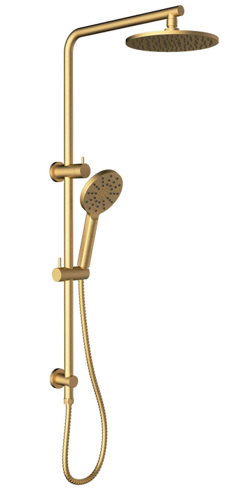 Cora Multi-Function Shower Set Brushed Gold