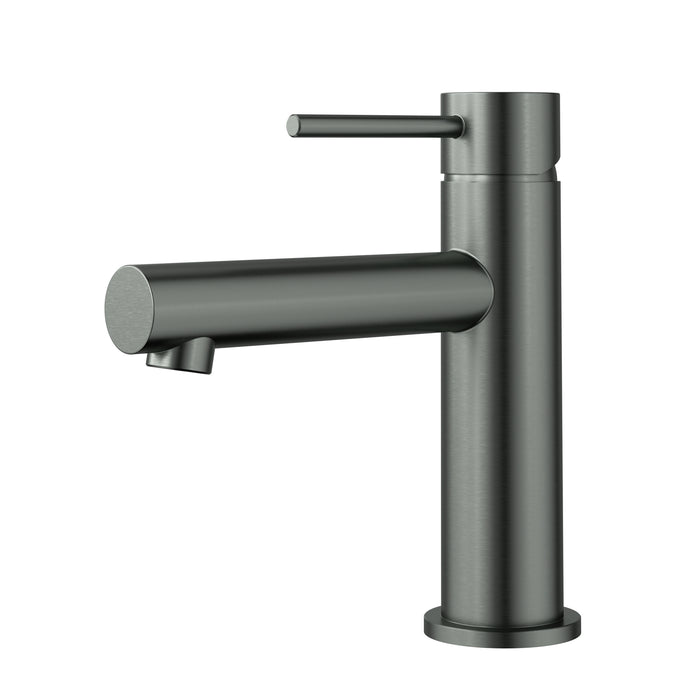 Otus Basin Mixer Straight Spout Gunmetal