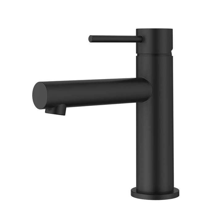 Otus Basin Mixer Straight Spout Matt Black