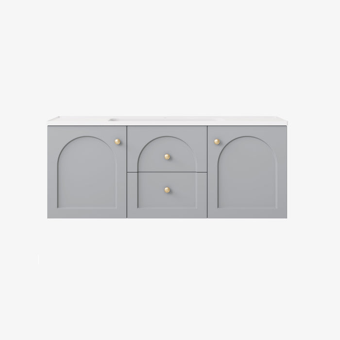 Chester Federation Double Bowl Wall hung PVC Cabinet 1190x455x470