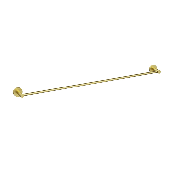 Otus Towel Rail Single Brushed Gold