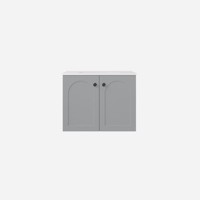Chester Federation wall hung PVC Cabinet 590x455x470