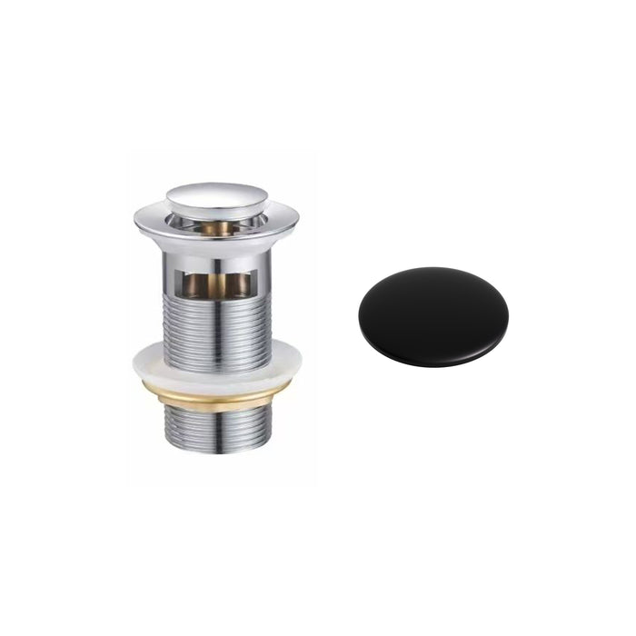 Ceramic Basin Pop-up Waste cap + 32mm Overflow Popup waste