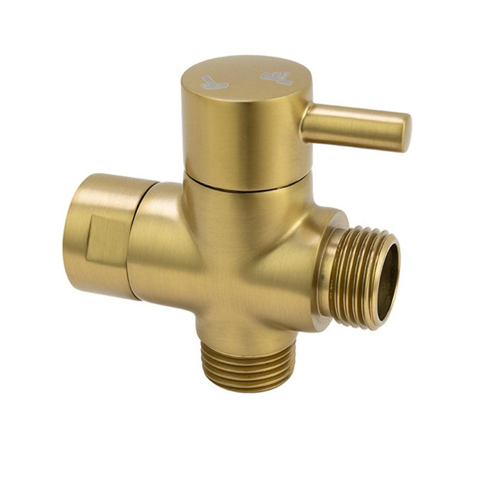 ABS Toilet Bidet Spray - Brushed Gold