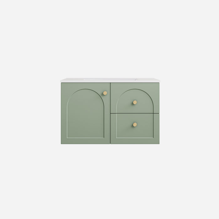 Chester Federation Right Wall hung PVC Cabinet 740x455x470