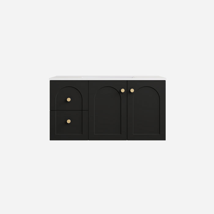 Chester Federation Left Wall hung PVC Cabinet 890x455x470