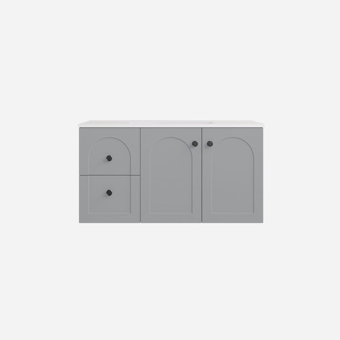 Chester Federation Left Wall hung PVC Cabinet 890x455x470