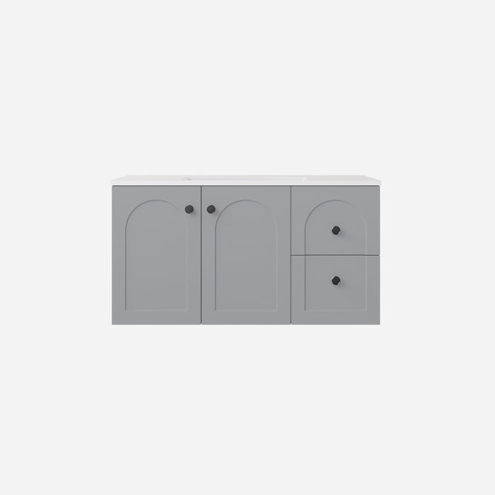 Chester Federation Right Wall hung PVC Cabinet 890x455x470