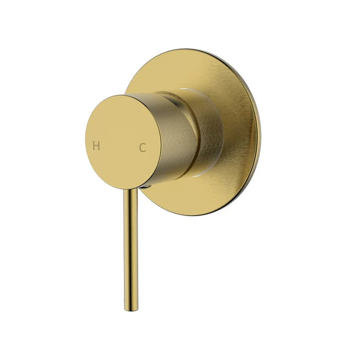 Hali Wall Basin Mixer Bathroom Package - Brushed Gold