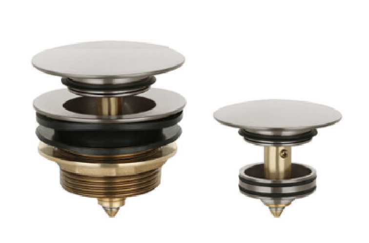 40MM Non Overflow Bathtub Pop-Up Waste - Brushed Nickel
