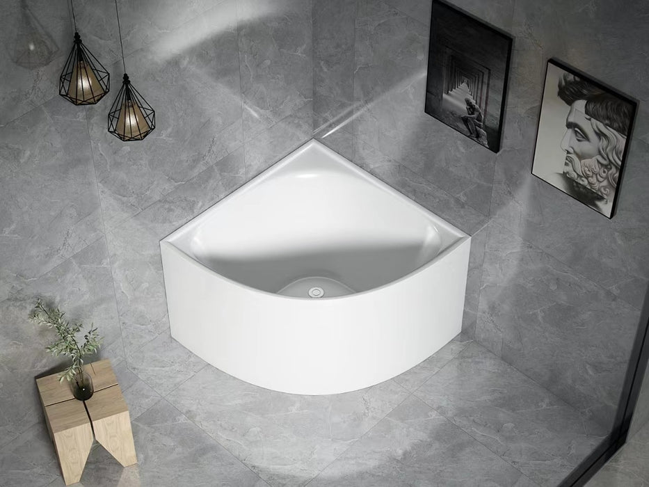 Bingie Corner Mini Acrylic Skirt Bath 1000x635