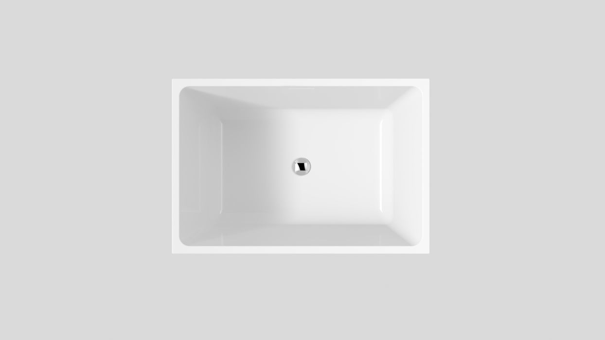 Crete Multifit Overflow Free Standing Bath 1350x680
