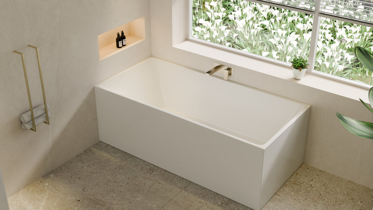 Crete Multifit Free No Overflow Standing Bath 1500x750