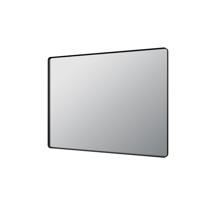 Recta Framed Mirror - Matte Black