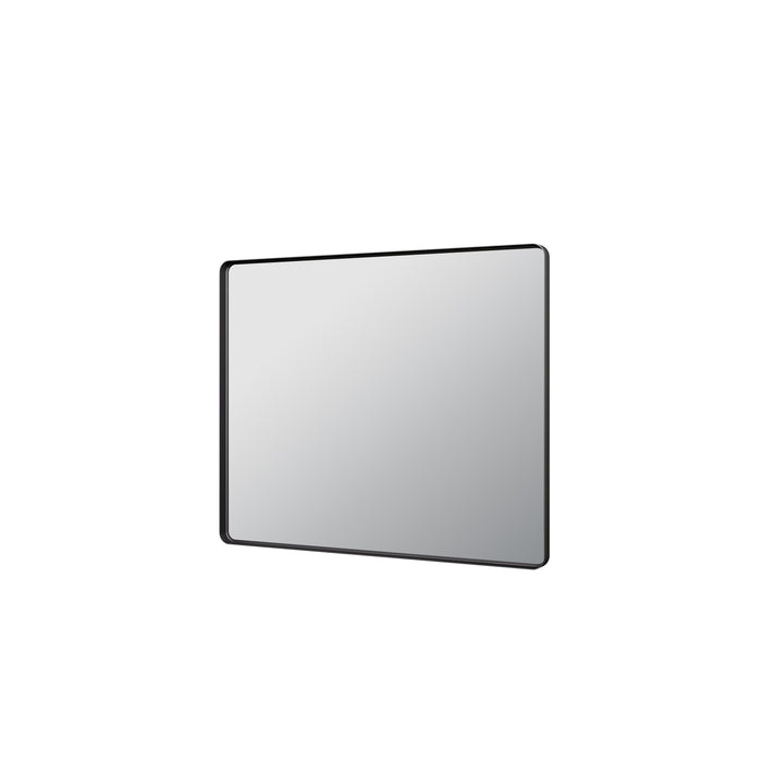 Recta Framed Mirror - Matte Black