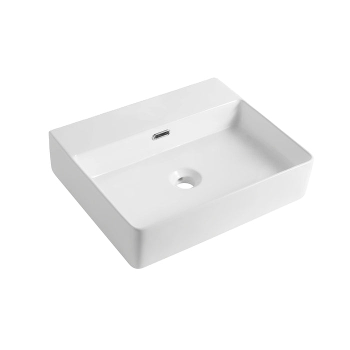 Kliff Fine Ceramic Wall Hung /Above Basin - Gloss white