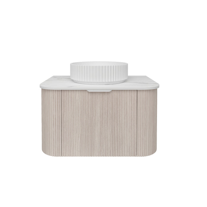 Agena Fluted Wood Grain WH Vanities 740x493x400