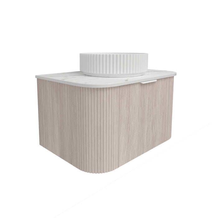 Agena Fluted Wood Grain WH Vanities 740x493x400