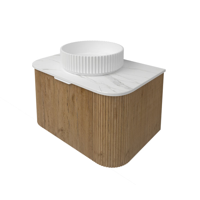 Agena Fluted Wood Grain WH Vanities 740x493x400