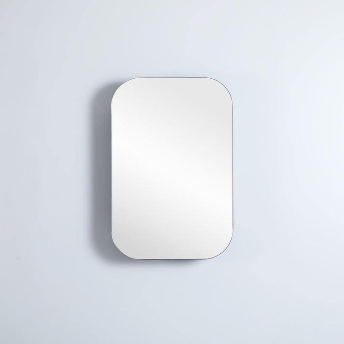 Allison PVC Shaving Cabinets - Matte White 600x900
