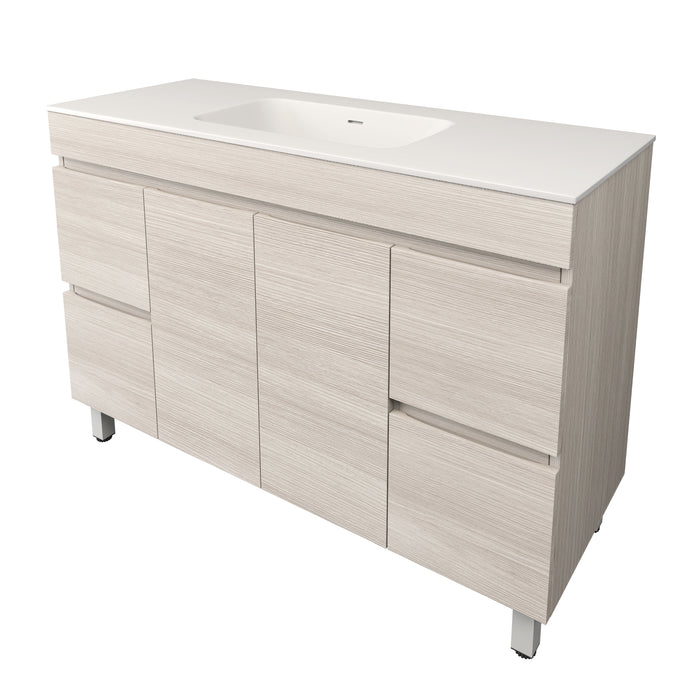 Camden Modern Single Bowl Free Standing Cabinet 1190x455x710