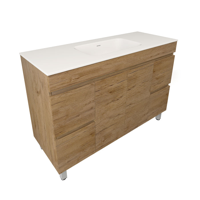 Camden Modern Single Bowl Free Standing Cabinet 1190x455x710
