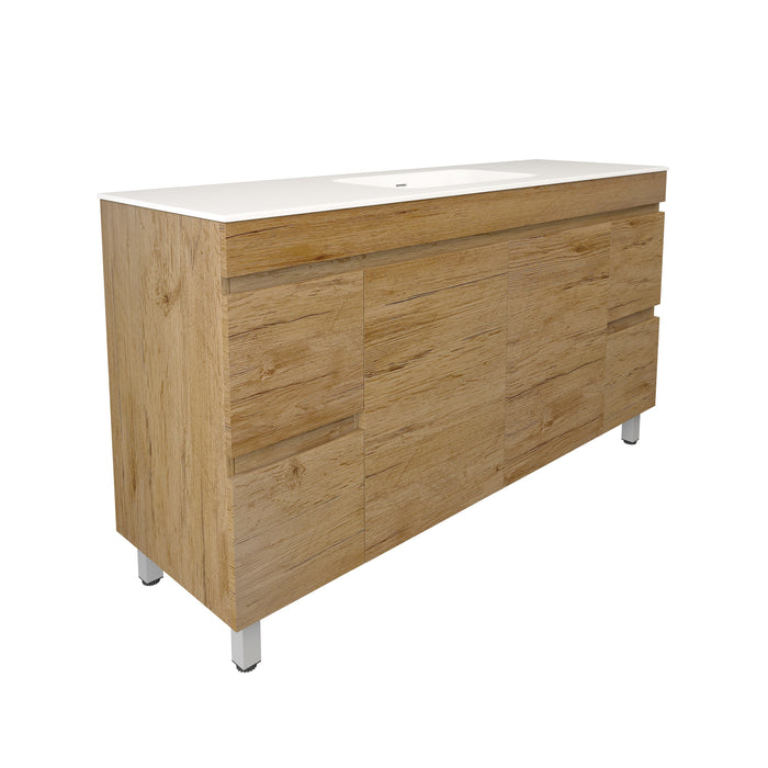 Camden Modern Single Bowl Free Standing Cabinet 1490x455x710