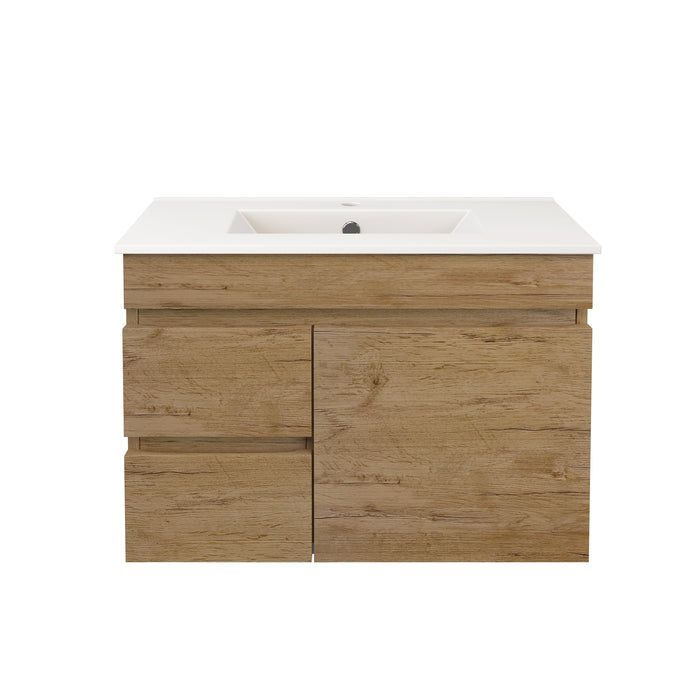 Camden Modern Left Wall Hung Cabinet 890x370x500