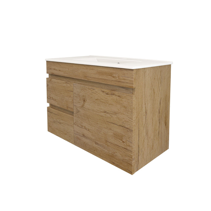 Camden Modern Left Wall Hung Cabinet 740x370x500