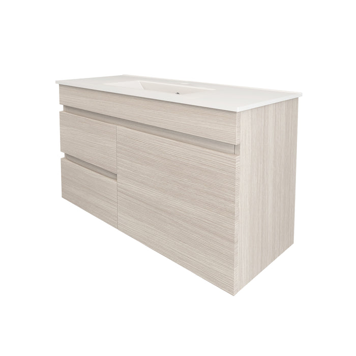 Camden Modern Left Wall Hung Cabinet 890x370x500