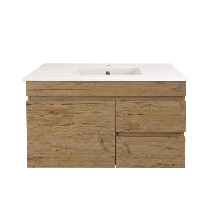 Camden Modern Right Wall Hung Cabinet 890x370x500