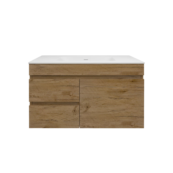 Camden Mordern Left Wall Hung Cabinet 890x455x500