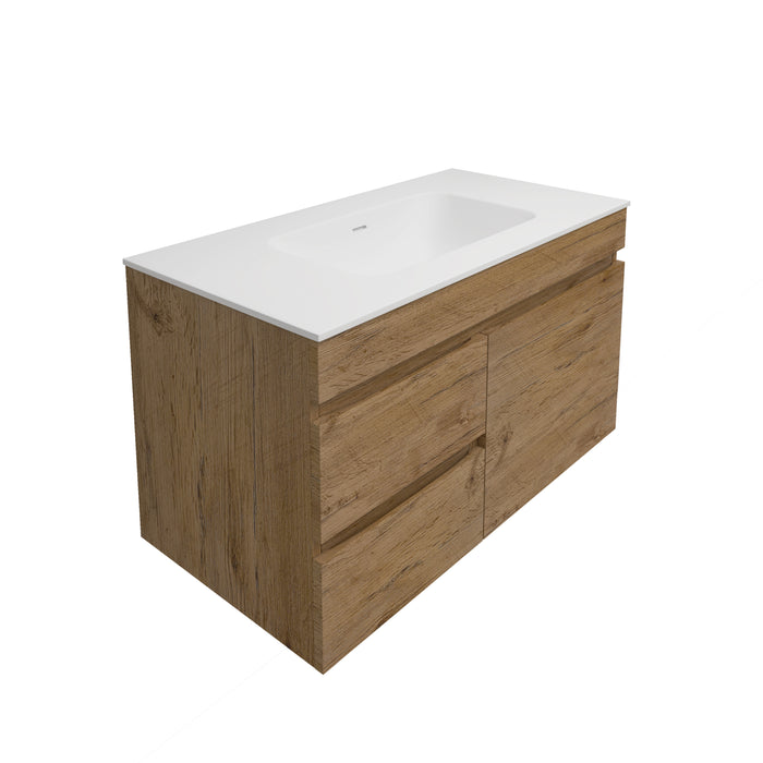 Camden Mordern Left Wall Hung Cabinet 890x455x500
