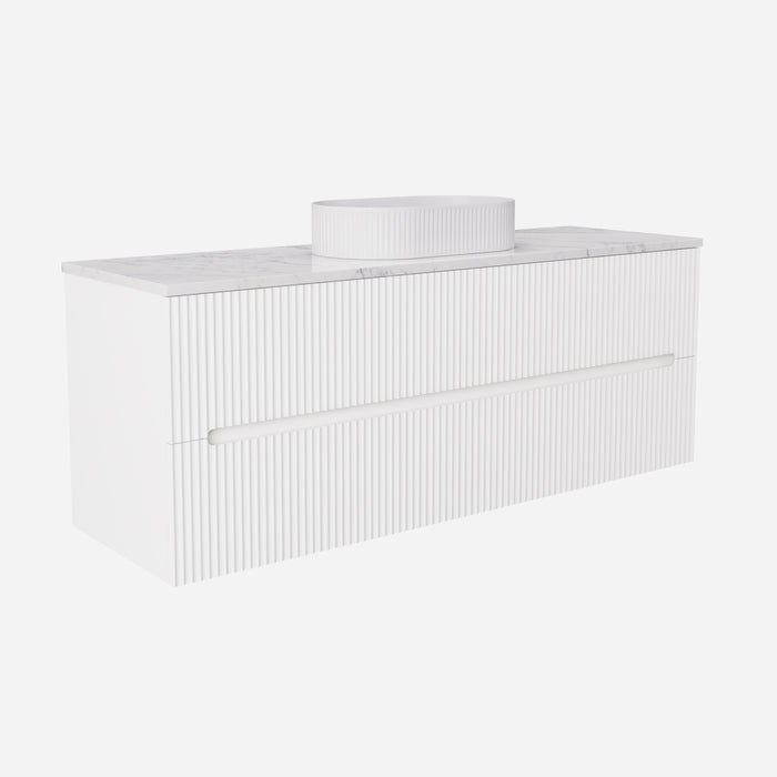 Cabarita Morden Single Bowl Wall Hung PVC Cabinet 1490x455x540
