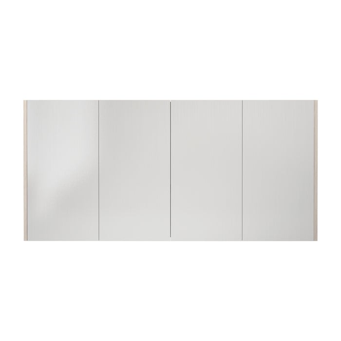 Camden Pencil Edge Shaving Cabinet - Coastal Oak 1500x700