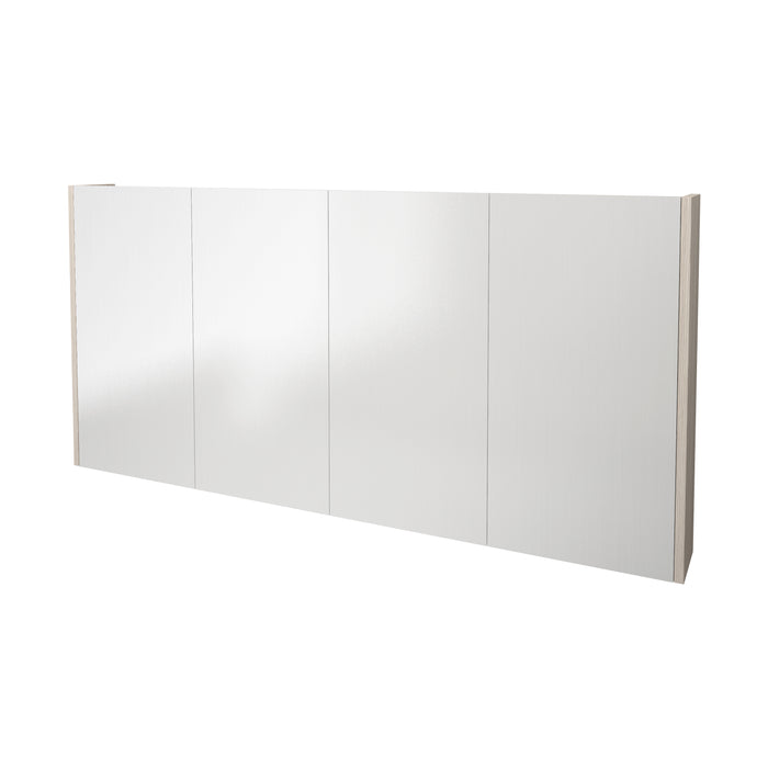 Camden Pencil Edge Shaving Cabinet - Coastal Oak 1500x700