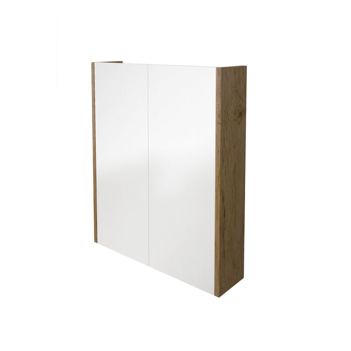 Camden Pencil Edge Shaving Cabinet - Prime Oak 600x720