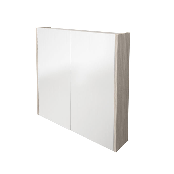 Camden Pencil Edge Shaving Cabinet - Coastal Oak 750x720