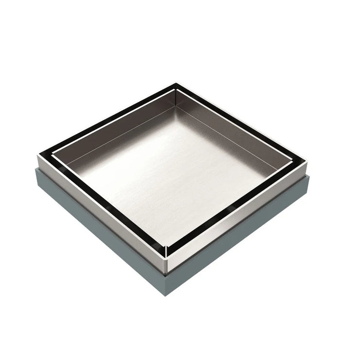 Ruki Wall Basin Mixer Bathroom Package - Brushed Nickel