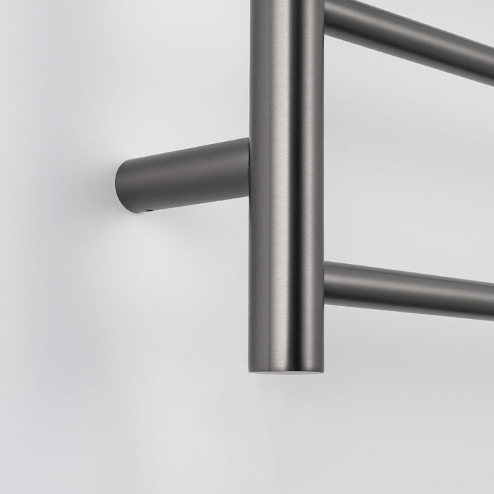 Heated Round Ladder 600 X 800 mm Gun Metal Grey